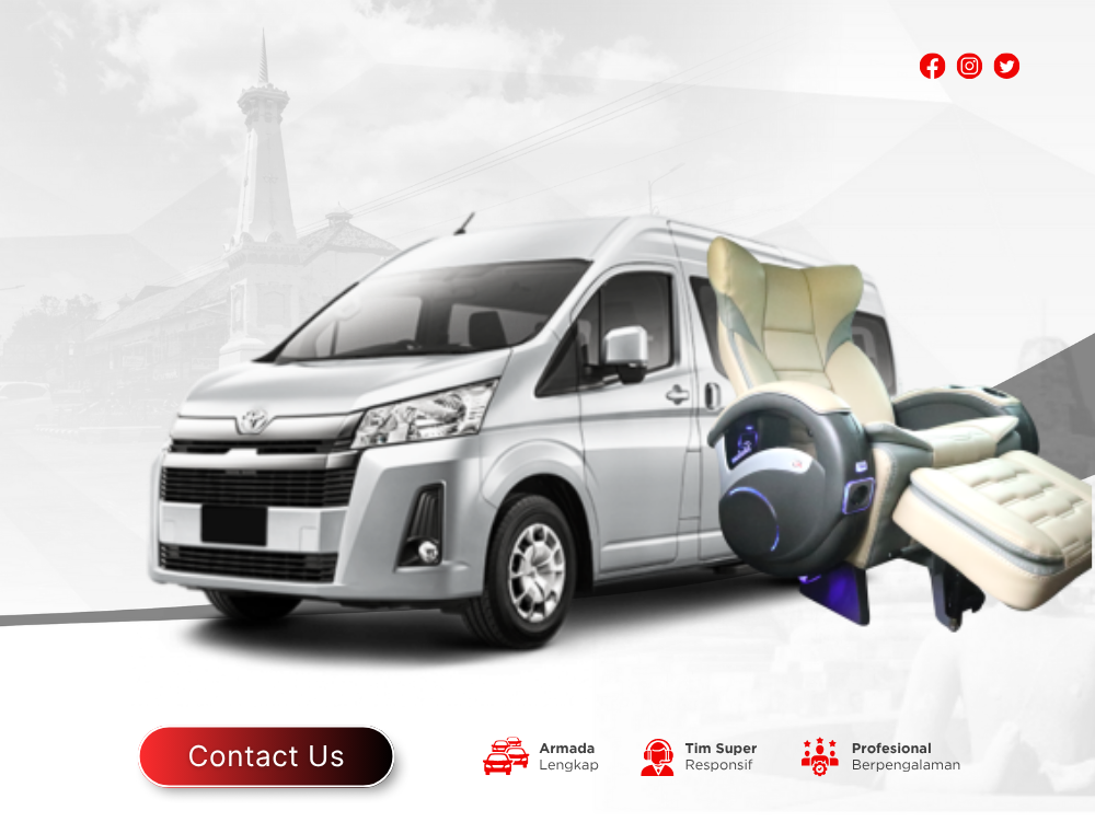 Rental Hiace Premio Luxury